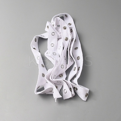 Alloy Snap Button Tape Trim Polyester Ribbons DIY-WH0502-01B-1