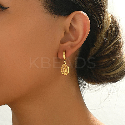 Elegant and Versatile 201 Stainless Steel Hoop Earrings LS-FA2332-1-1