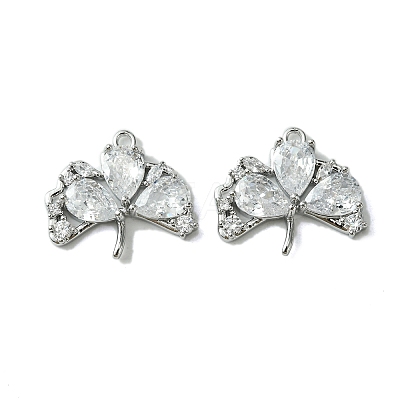 Real Platinum Plated Brass Pendants KK-D092-01P-03-1