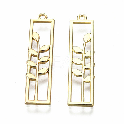 Rack Plating Alloy Pendants PALLOY-N175-17LG-1
