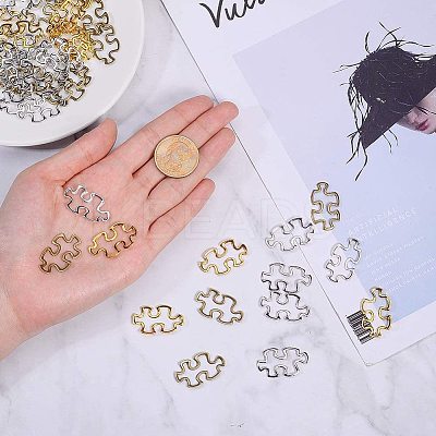 Tibetan Style Alloy Linking Rings TIBE-PH0004-89-1