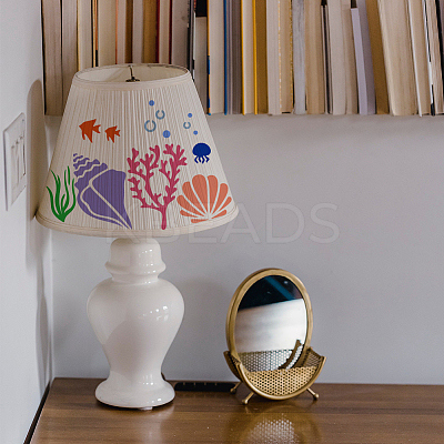 1Pc PET Hollow Out Drawing Painting Stencils DIY-MA0004-35B-1