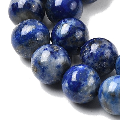 Natural Lapis Lazuli Beads Strands G-G344-A09-8mm-1