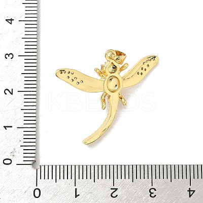 Brass Micro Pave Cubic Zirconia Pendants LS-KK-F905-12G-01-1