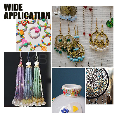 DIY Candy Color Bracelet Necklace Making Kit DIY-PH0009-40-1