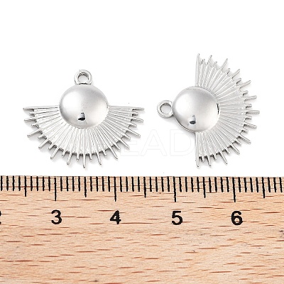 Non-Tarnish 304 Stainless Steel Pendants STAS-P364-20P-1