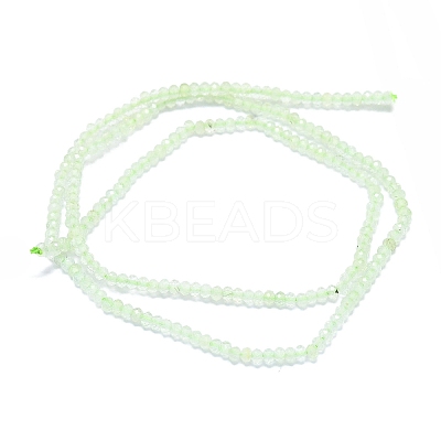Natural Prehnite Beads Strands G-G106-A26-01-1