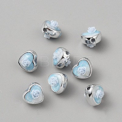 Opaque Acrylic Beads OACR-TAC0015-08C-1