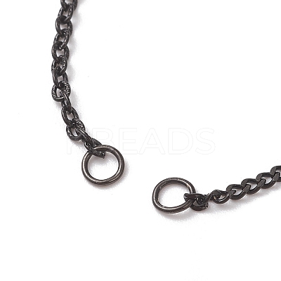 304 Stainless Steel Cable Chain Twisted Chain Bracelet Making AJEW-JB01514-1