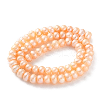 Natural Cultured Freshwater Pearl Beads Strands PEAR-I007-02N-05A-1