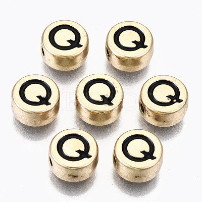 Alloy Enamel Beads ENAM-S122-029Q-RS-1