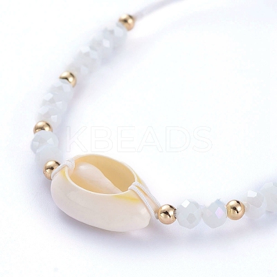 Adjustable Nylon Thread Braided Bead Bracelets BJEW-JB05211-01-1