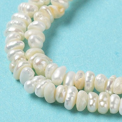 Natural Keshi Pearl Beads Strands PEAR-J007-46-1