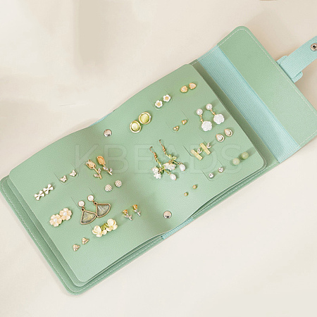 PU Imitation Leather Earring Storage Bags LS-EDIS-E012-01B-1