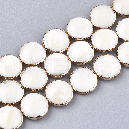 Freshwater Shell Multi-strand Links Strands SSHEL-T007-20B-1