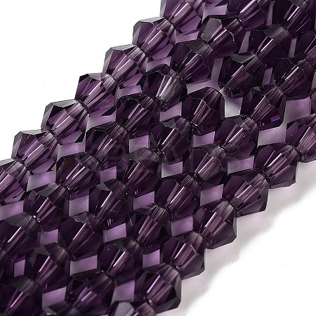Imitation Austrian Crystal 5301 Bicone Beads GLAA-S026-6mm-03-1