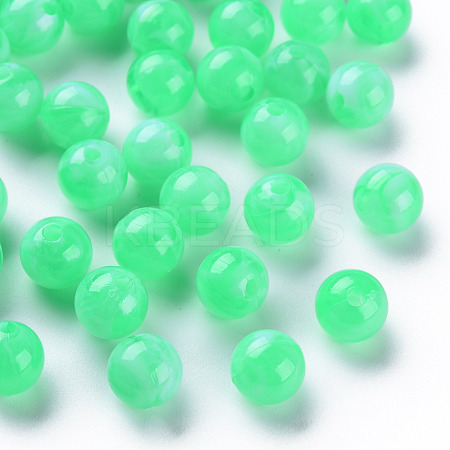 Acrylic Beads MACR-S375-001B-01-1