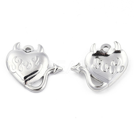 Non-Tarnish 201 Stainless Steel Pendants STAS-N098-138P-1