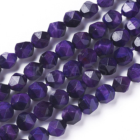 Natural Tiger Eye Beads Strands G-I217-B-01C-1