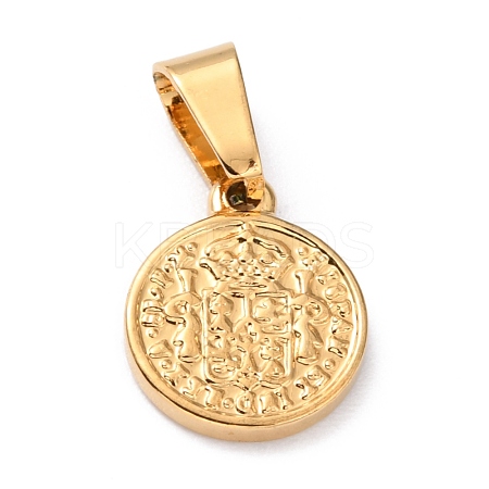 304 Stainless Steel Pendants STAS-J036-017A-G-1