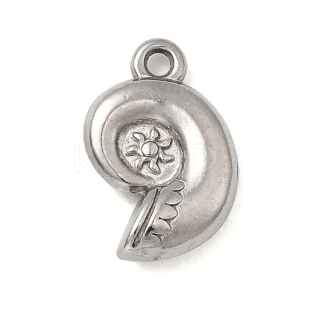 304 Stainless Steel Charms STAS-B103-02D-P-1