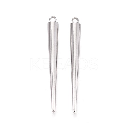 304 Stainless Steel Pendants X-STAS-T075-22D-P-1