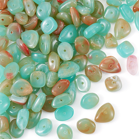 50G Transparent Acrylic Beads TACR-TA0001-62B-1