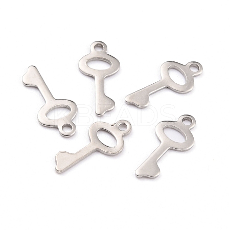 Non-Tarnish 304 Stainless Steel Pendants STAS-F266-09P-1