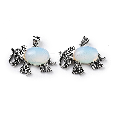 Opalite Pendant G-H083-02AS-13-1