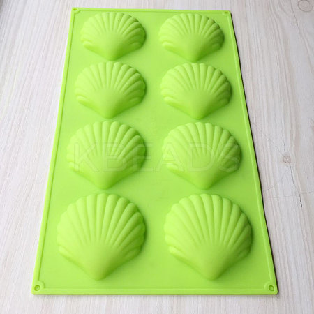 Shell Shape Food Grade Silicone Molds SOAP-PW0001-124-1