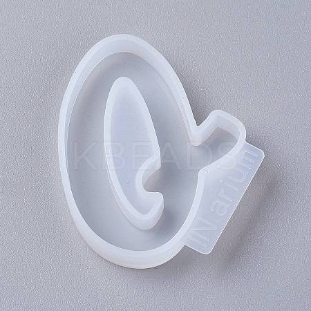 Letter DIY Silicone Molds DIY-I034-08Q-1