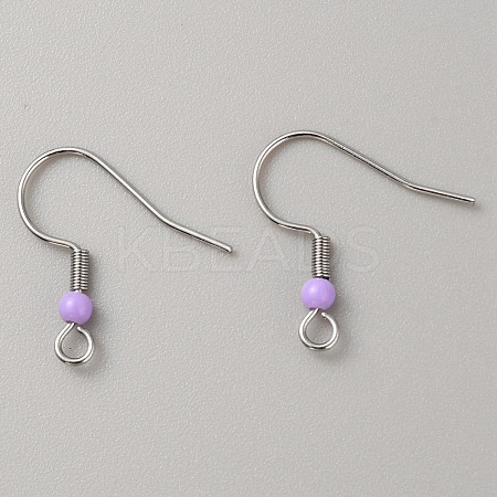 304 Stainless Steel Earring Hooks LS-STAS-WH0027-64P-10-1