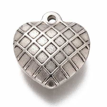 Non-Tarnish 304 Stainless Steel Pendants STAS-H126-30AS-1
