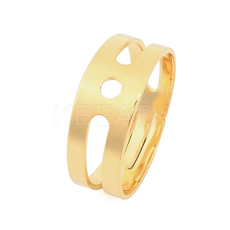 316 Surgical Stainless Steel Ring Band for Jewelry Making STAS-C125-03G-1
