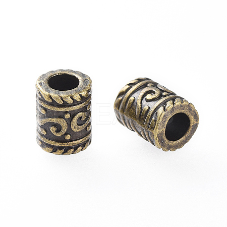 Tibetan Antique Bronze Metal Lead Free & Nickel Free & Cadmium Free LS-MLF0834Y-NF-1
