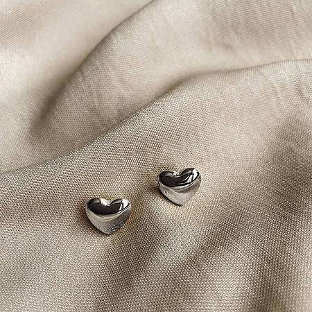 304 Stainless Steel Stud Earrings for Women EJEW-G459-01C-P-1