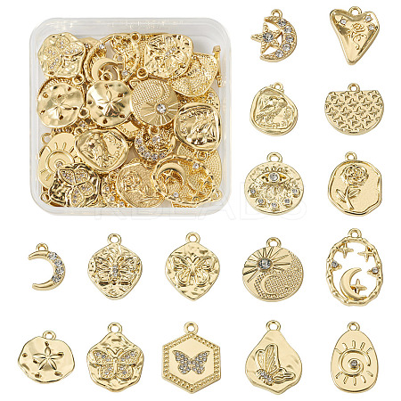 32pcs 16 style Alloy Pendants FIND-TA0001-73-1