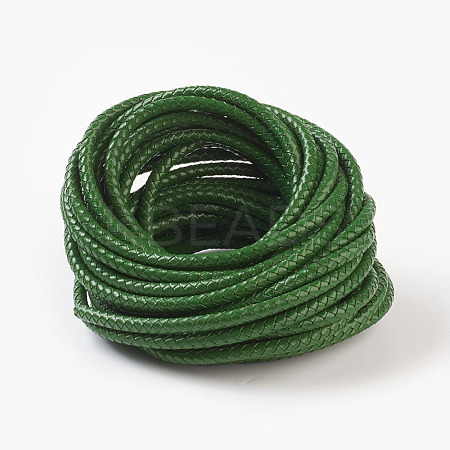 Braided Leather Cord with Core WL-F009-B05-6mm-1