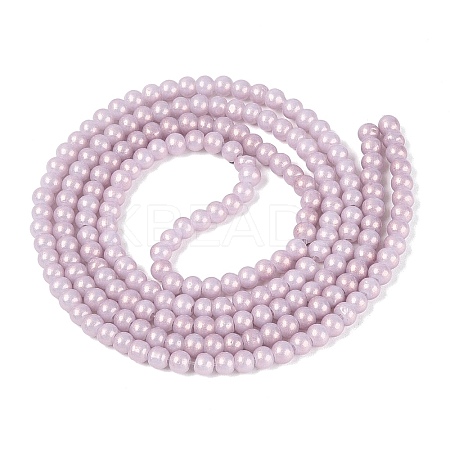 Baking Paint Glass Pearl Beads Strands LS-DGLA-ZX001-05B-03-1