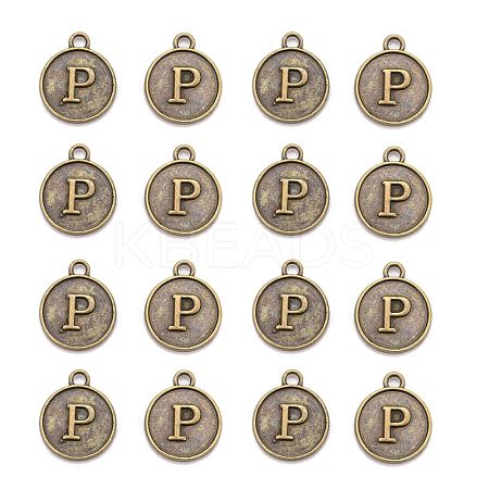 Alloy Pendant Cabochon Settings PALLOY-N156-01P-AB-1
