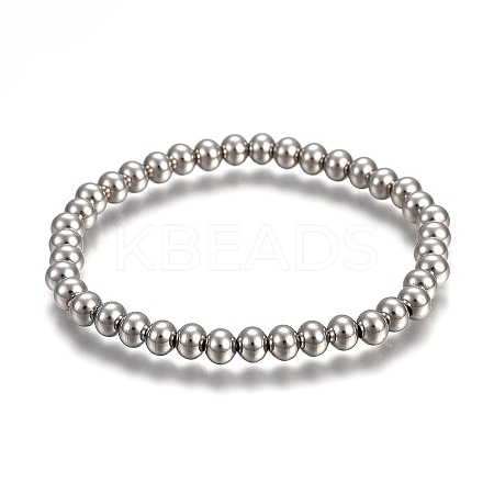 Tarnish Resistant 201 Stainless Steel Stretch Bracelets LS-BJEW-F363-01P-1