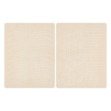 Microblading Rubber Eyebrow Tattoo Practice Skin MRMJ-WH0069-12-1