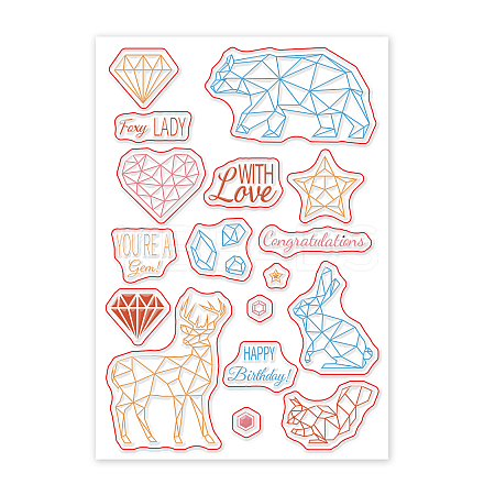 PVC Plastic Stamps DIY-WH0167-56-302-1