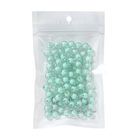 Transparent Acrylic Beads TACR-YW0001-03C-1