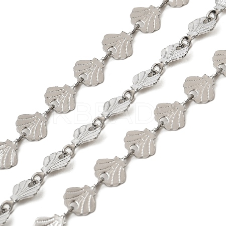 304 Stainless Steel Shell Shape link Chains CHS-B015-02P-1