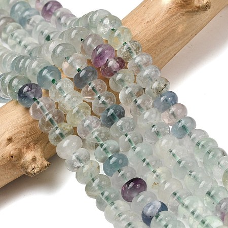 Natural Fluorite Beads Strands G-A280-A35-02-1
