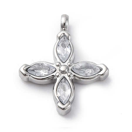 304 Stainless Steel Pendants STAS-C118-01P-06-1