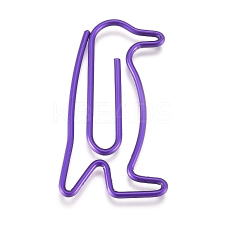 Penguin Shape Iron Paperclips X-TOOL-L008-013O-1