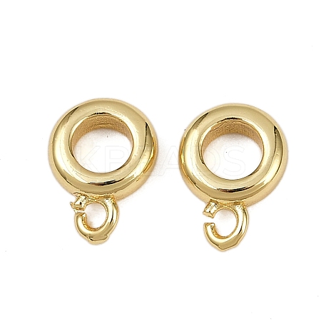 Brass Tube Bails KK-S527-24G-1