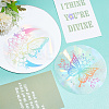 2Pcs 2 Styles PET Rainbow Window Clings Stickers DIY-GF0007-66-4